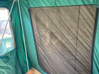 Soft Floor Camper Trailer TOP ONLY - Trailer NOT Included - Fits up to a 7x4 Trailer - 8