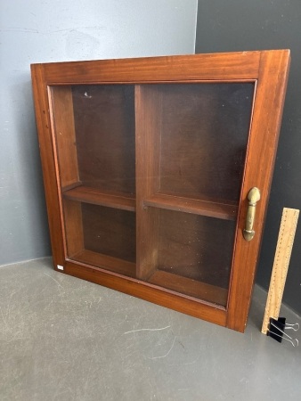 Wood & Glass Display Case