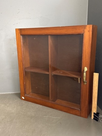 Wood & Glass Display Case