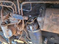 Leyland 154 Tractor with David Brown Slasher BPT04 4ft. with Spare Wheel Weights - 10