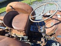 Leyland 154 Tractor with David Brown Slasher BPT04 4ft. with Spare Wheel Weights - 11