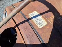 Leyland 154 Tractor with David Brown Slasher BPT04 4ft. with Spare Wheel Weights - 13