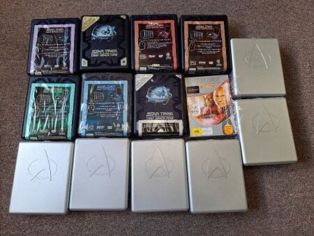 Star Trek Next Generation & Deep Space Nine DVD sets