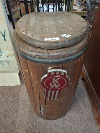 Vintage Kenworth Wooden Porta Potti&nbsp;