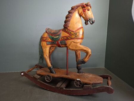 Antique Rocking Horse