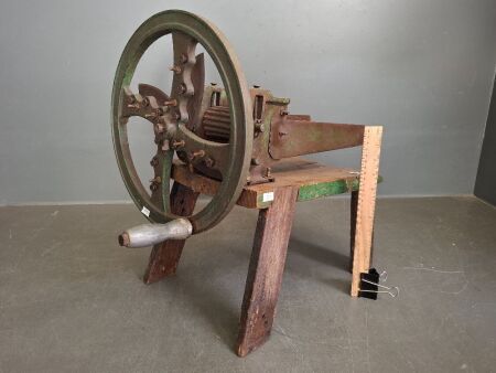 Vintage Manual Chaff Cutter