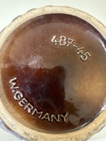 West German Fat Lava Vase - 4