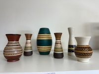 Selection of Small West German Vases