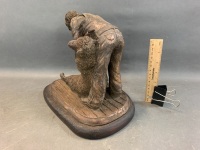 Shearer Sculpture - Signed Danny Lynch 87 - 5