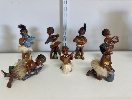 Vintage Ceramic Native Figurines