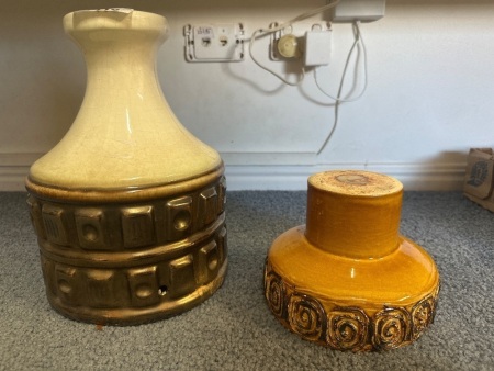 2 Ceramic Plant Stands&nbsp;
