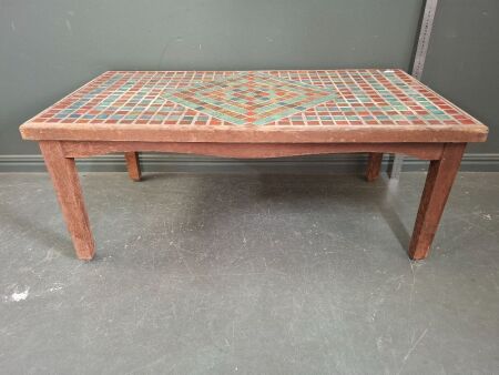 Retro Mosaic Coffee Table