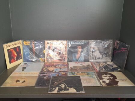 15 Mixed Genre Vinyl Records