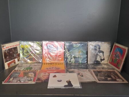 15 Mixed Genre Vinyl Records