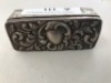 Antique Cut Glass Pill Box With Hallmarked Silver Lid - 2
