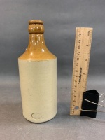 Vintage Purnell & Co Salt Glazed Ginger Beer Bottle - Guildford UK - 3
