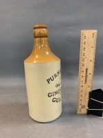 Vintage Purnell & Co Salt Glazed Ginger Beer Bottle - Guildford UK - 4