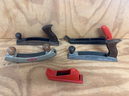 5 Vintage Surefoam Shaping Planes