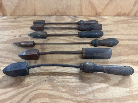 6 Copper Soldering Irons