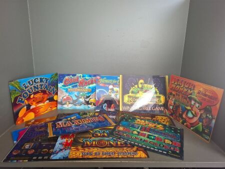 Selection of Gaming Machine Instruction Panels