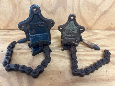 2 Pipe Vices