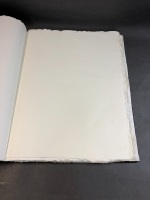 2 Large Albums with Rough Cut Paper - 3