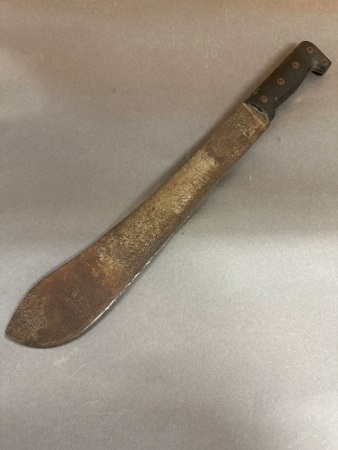 Hand Forged BOLO Machete - Marked Carbon Steel Made in Japan