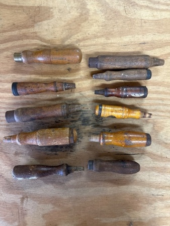 Box Lot of Chisel Handles