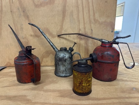 4 Vintage Oilers