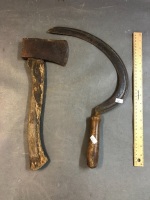 Vintage Hatchet & Sickle