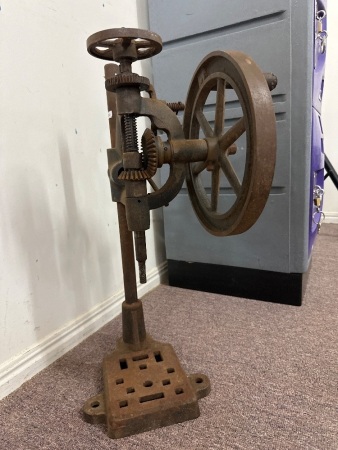 Vintage Hand Bench Drill