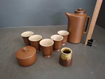 Collection of Temuka Pottery - Made in New Zealand