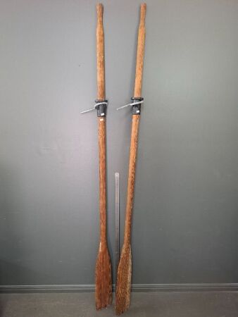 Pair of Wooden Oars