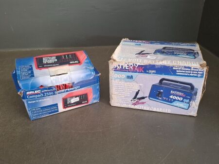 2 x Battery Chargers