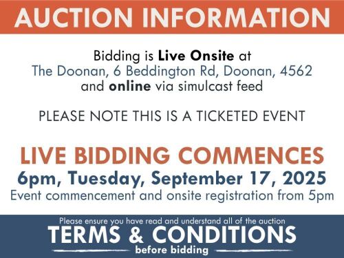 AUCTION INFO