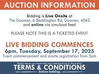 AUCTION INFO
