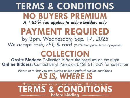 TERMS AND CONDITIONS