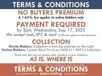TERMS AND CONDITIONS