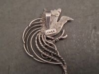 Sterling Silver Kara Brand Bird Pendant - 2