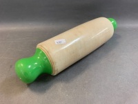 Antique Heavy Ceramic Rolling Pin - 2