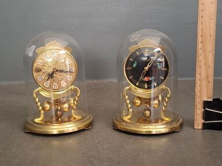 2 x Vintage Kundo Clocks Germany