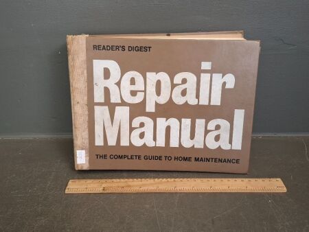Readers Digest Repair Manual The Complete Guide to Home Maintenance