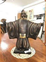 Bronzed Chinese Figure