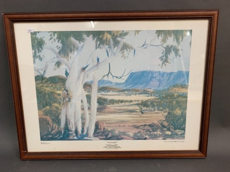 Framed Albert Namatijira Print - The Centre