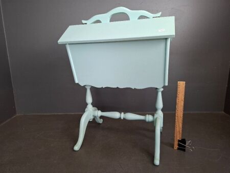 Mid Century Wooden Magazine Rack