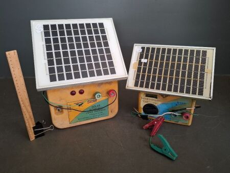 2 X Electric Fence Energisers (range of 10 - 20kms)