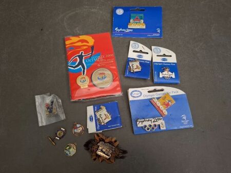 Lot of Sydney 2000 Olympic Pins
