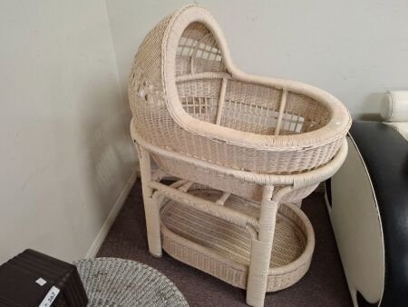 Wicker Bassinet