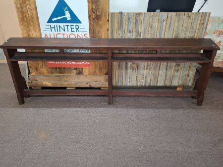 Vintage Red Cedar Prayer Stand