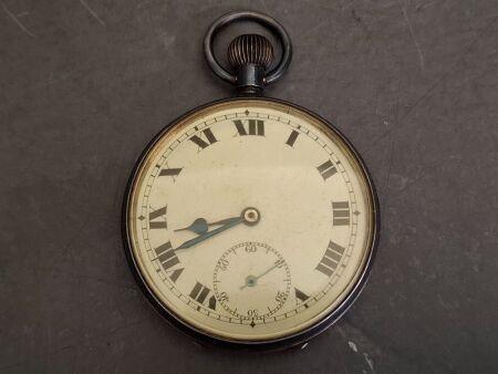 Vintage Sterling Silver Pocket Watch